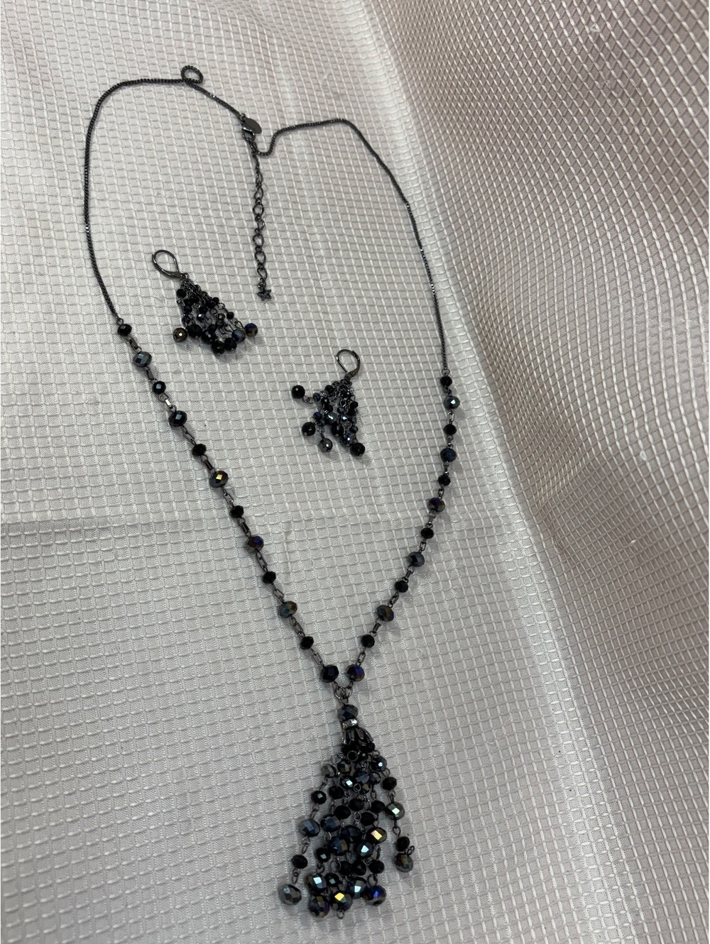 Kirks Folly "Cast A Spell" or "Dancing Tassel" necklace & earrings jewelry set